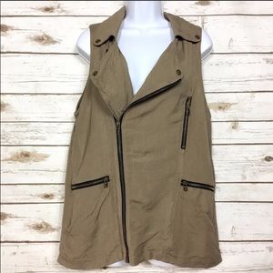 Chandi & Lia Safari/Utility Khaki Vest SZ L